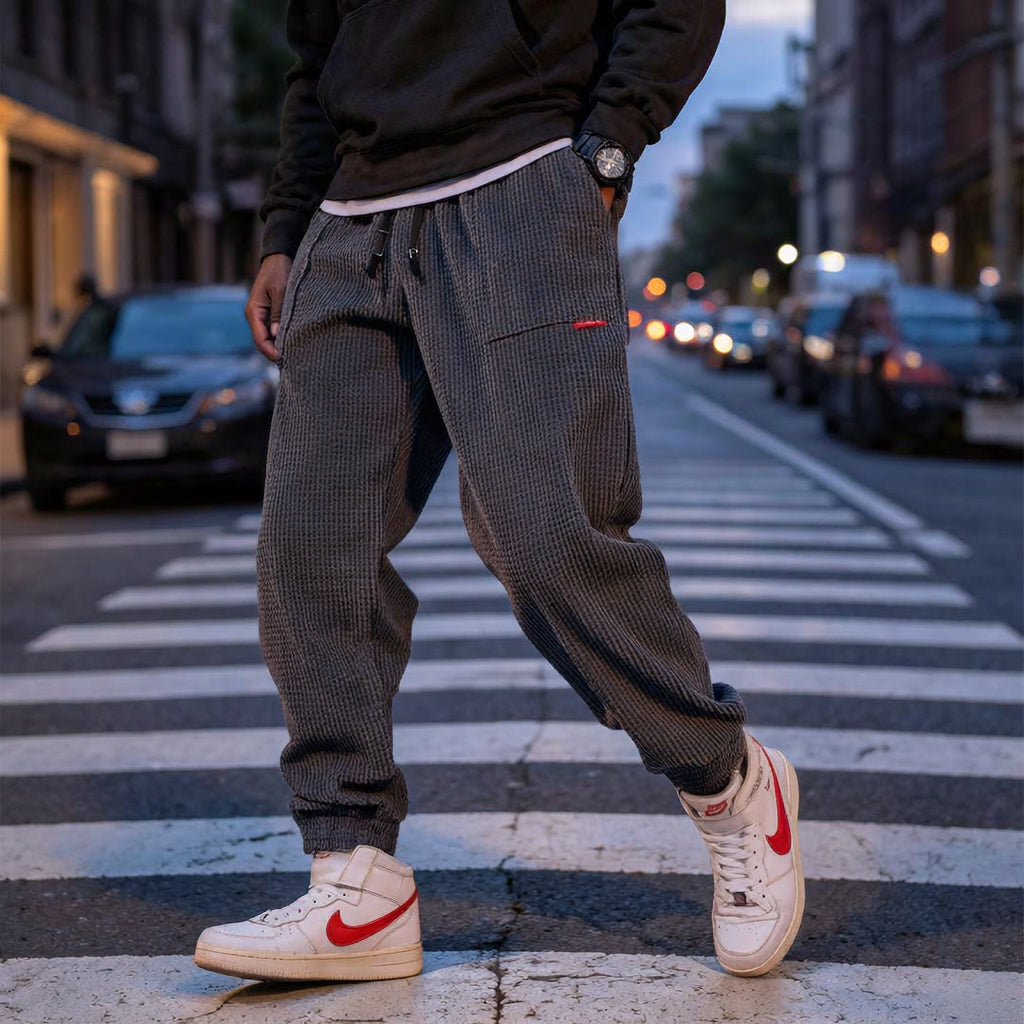 VEUGER MODEHOUS™ | Herren Corduroy Jogger Pants