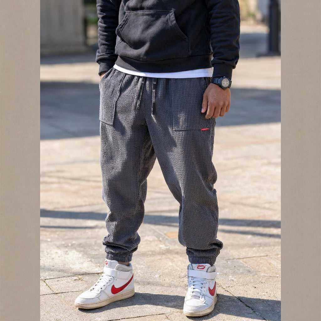 VEUGER MODEHOUS™ | Herren Corduroy Jogger Pants