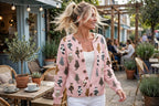 Allison | Cardigan mit Katzenmuster