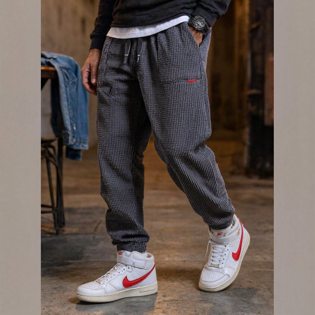 VEUGER MODEHOUS™ | Herren Corduroy Jogger Pants