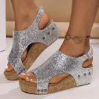 Elina | Wedge Sandals