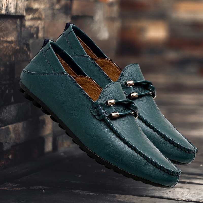Cambridge Echtleder Slipper