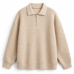 Ruben | Pullover mit Quarter-Zip