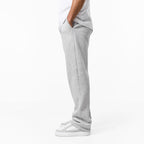 Leonard | Relaxed Fit Offene Jogger Grau Meliert