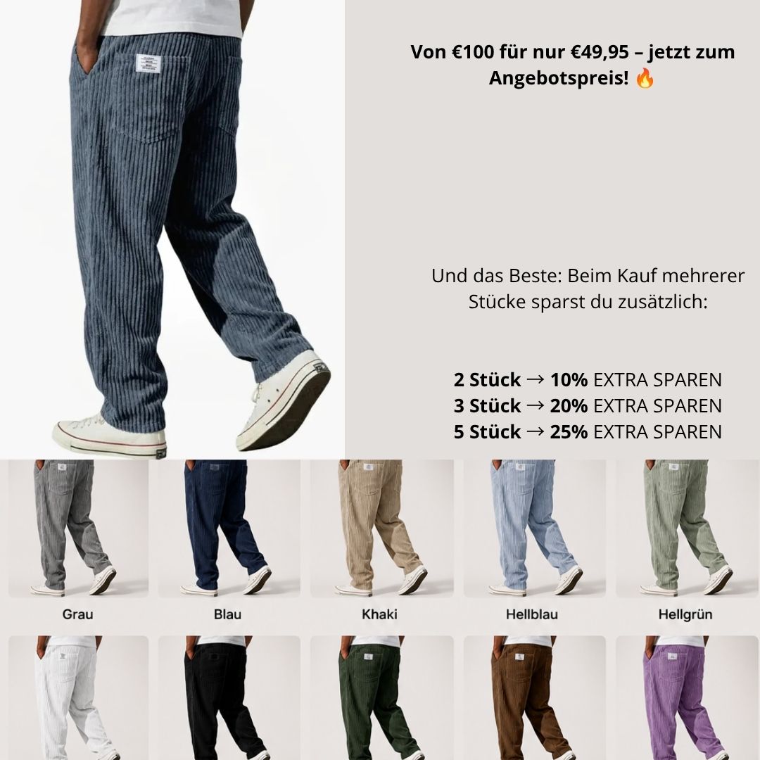 BENZ | CORDHOSEN FÜR HERREN