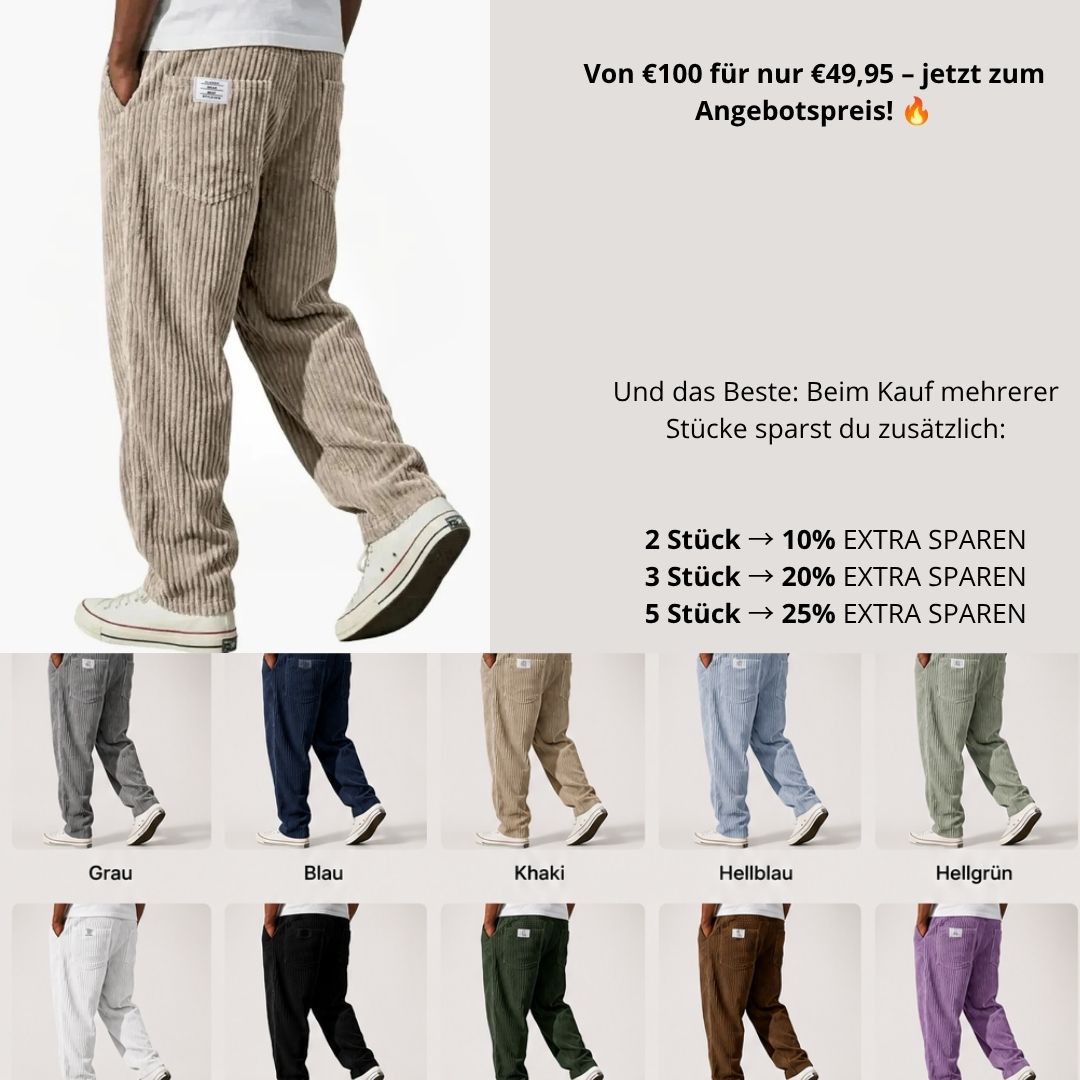 BENZ | CORDHOSEN FÜR HERREN