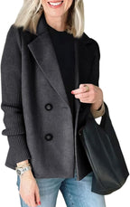 Camela | Blazer mit gestrickten Ärmeln