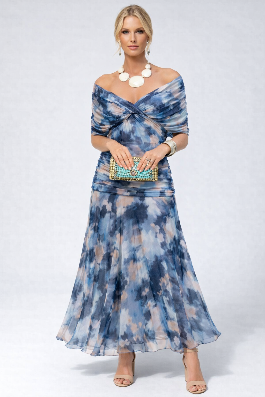 Lilly | Fließendes Midikleid