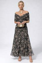 Lilly | Fließendes Midikleid
