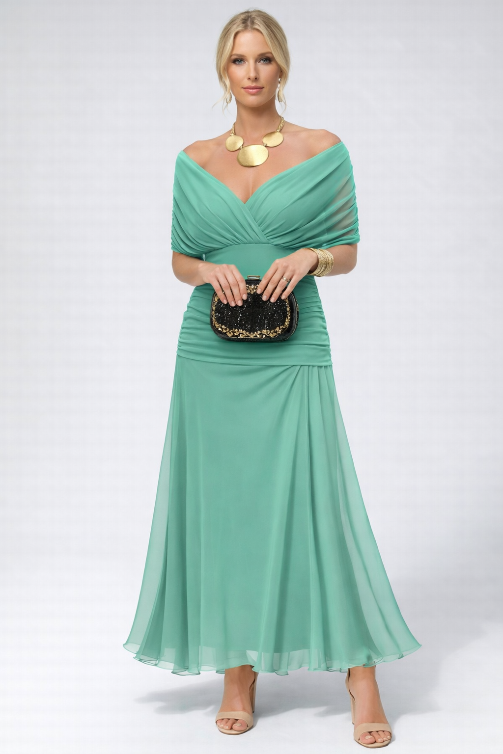 Lilly | Fließendes Midikleid