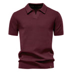 Luca | Exklusives Poloshirt mit moderner Struktur