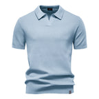 Luca | Exklusives Poloshirt mit moderner Struktur
