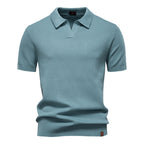 Luca | Exklusives Poloshirt mit moderner Struktur