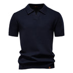 Luca | Exklusives Poloshirt mit moderner Struktur
