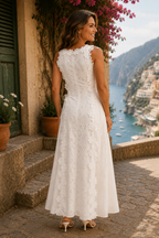 Della | Elegantes Maxi-Kleid mit Stickerei