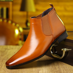Bradford Leder Chelsea-Stiefel