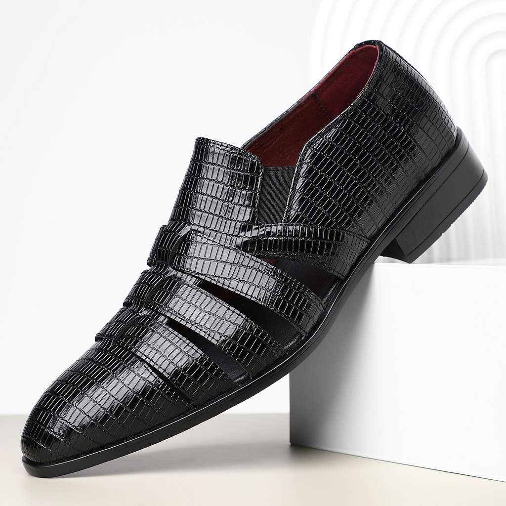 Riviera Leder Slipper