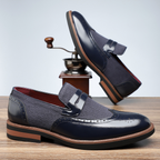 Regency Leder Brogue Slipper