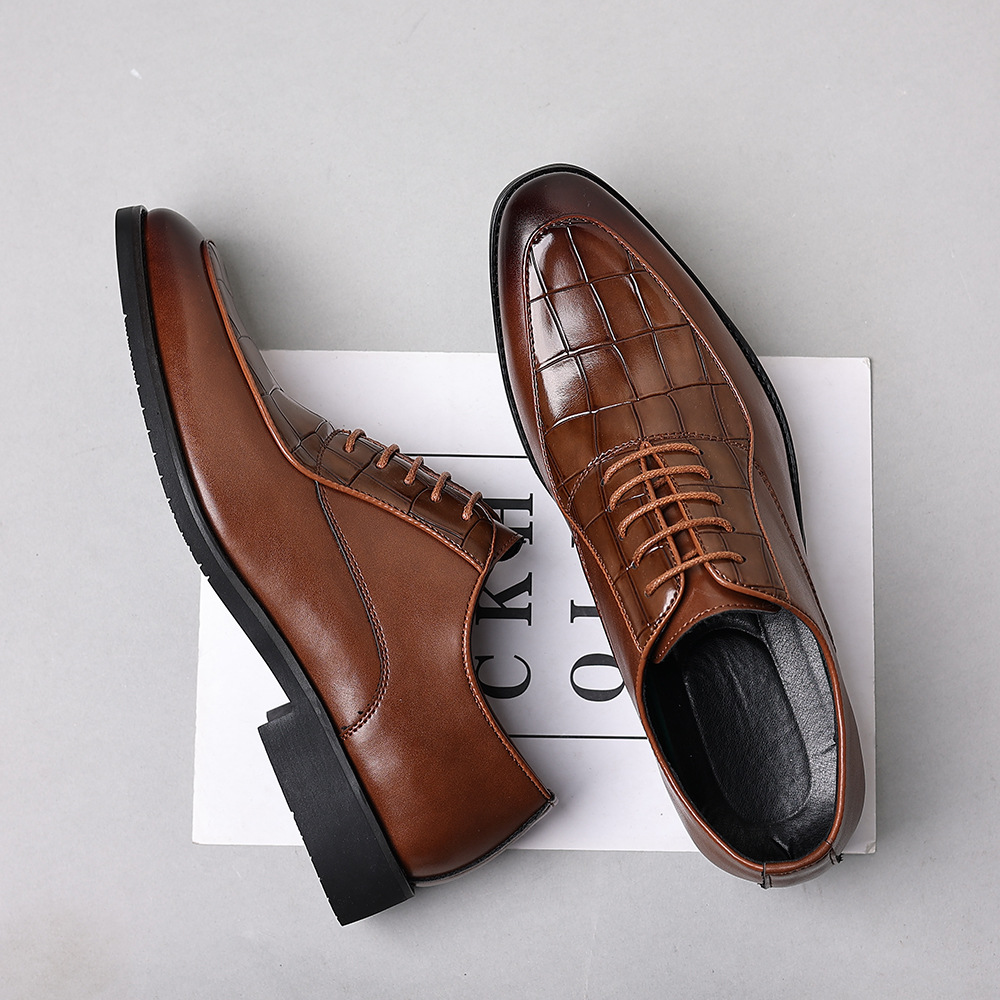 Belmont Echtes Leder Schnürschuhe