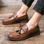 Cambridge Leder-Tassel-Loafer