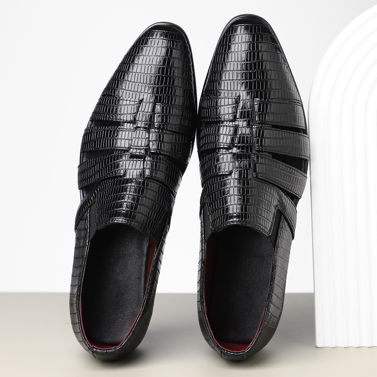 Riviera Leder Slipper