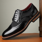 Regency Leder Brogue Schnürschuhe