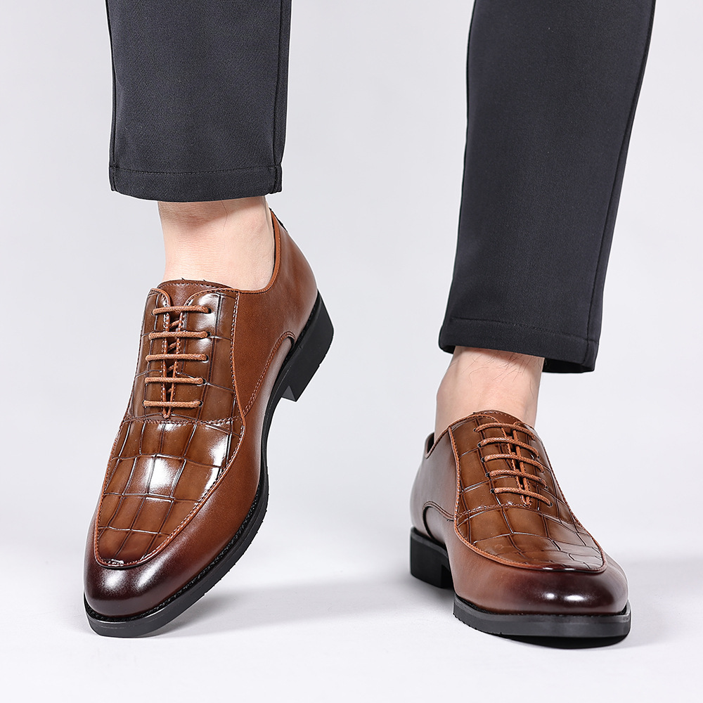 Belmont Echtes Leder Schnürschuhe