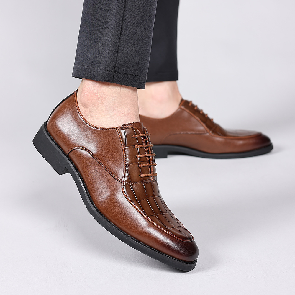 Belmont Echtes Leder Schnürschuhe