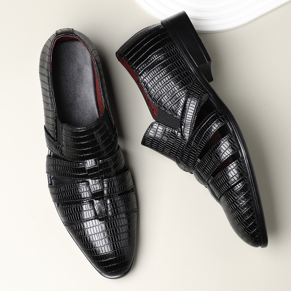 Riviera Leder Slipper