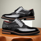 Regency Leder Brogue Schnürschuhe