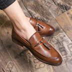 Cambridge Leder-Tassel-Loafer