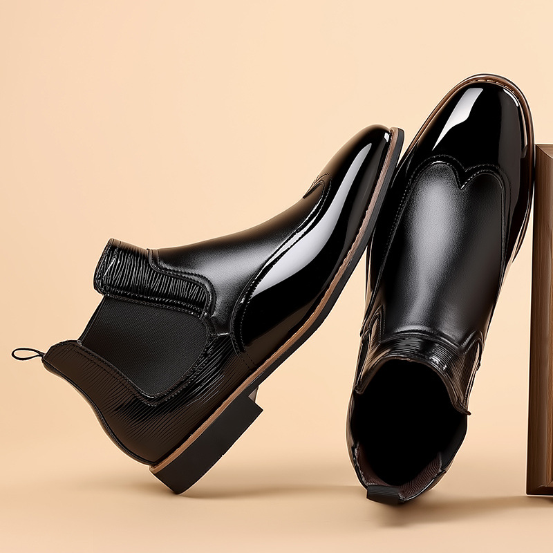 Bristol Leder Chelsea Stiefel