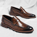 Veneto Italienische Penny Loafers