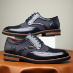 Regency Leder Brogue Schnürschuhe