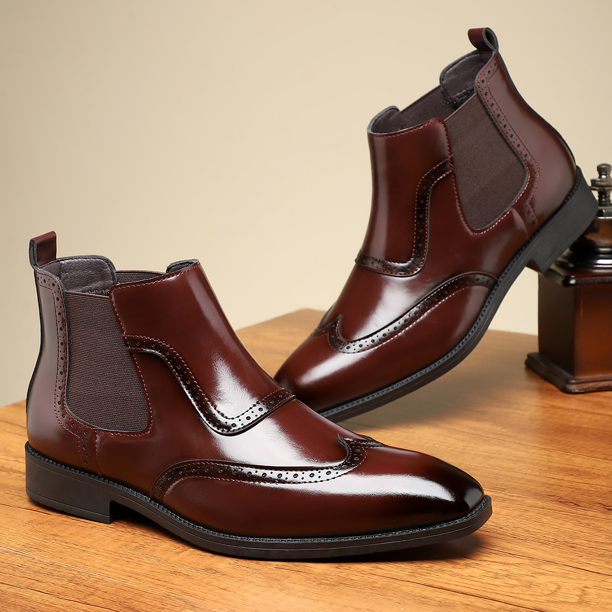 Regency Leder Chelsea Boots