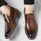 Veneto Italienische Penny Loafers