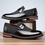 Regency Leder Brogue Slipper