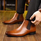 Bradford Leder Chelsea-Stiefel