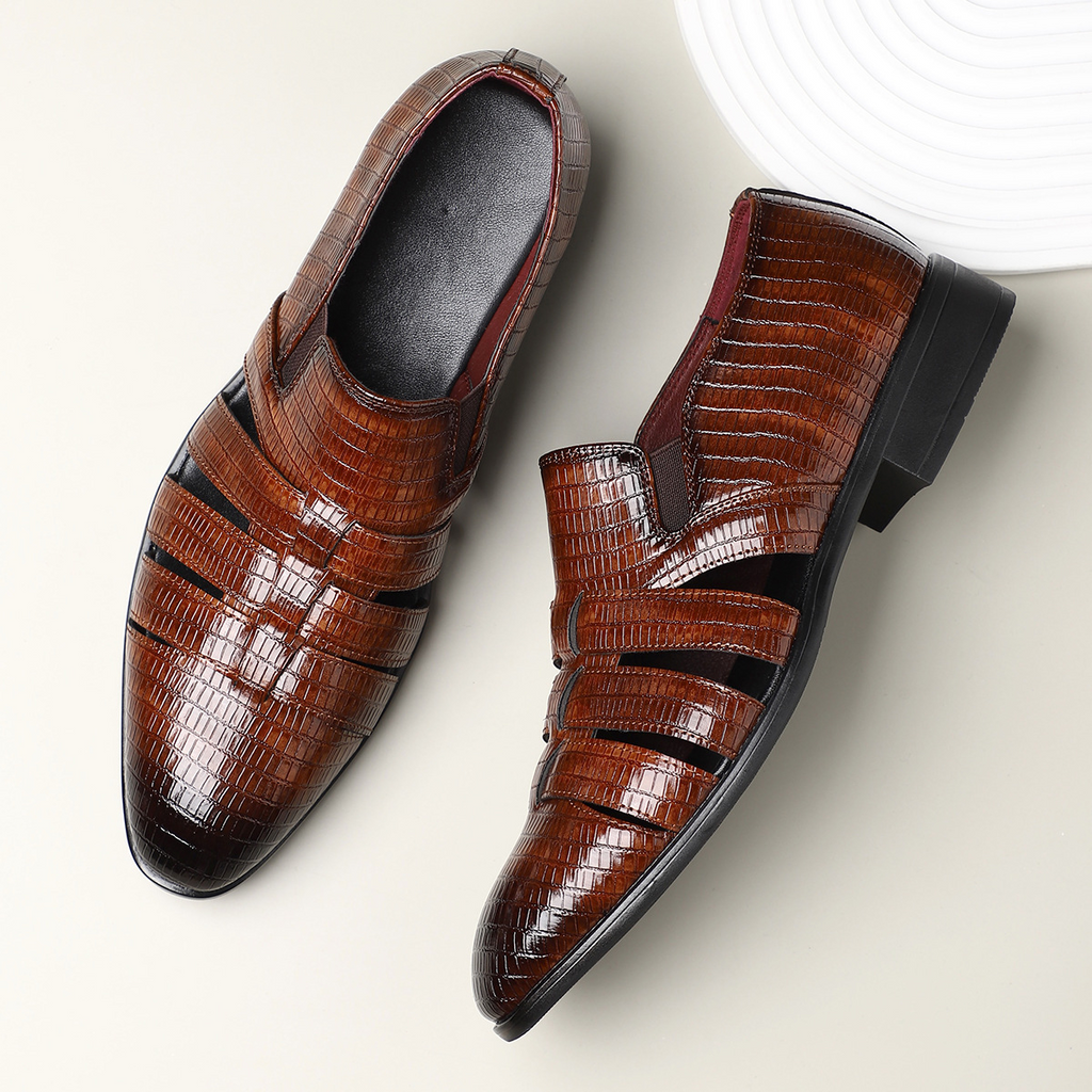 Riviera Leder Slipper