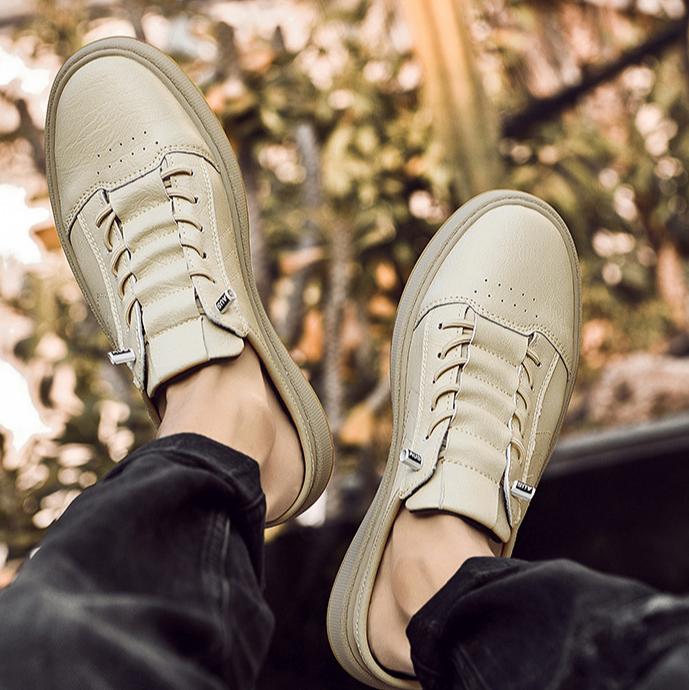 Lusso Passo Echtes Leder Sneakers