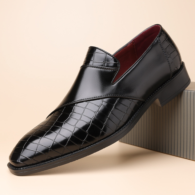 Giorgio Echtes Leder Slipper
