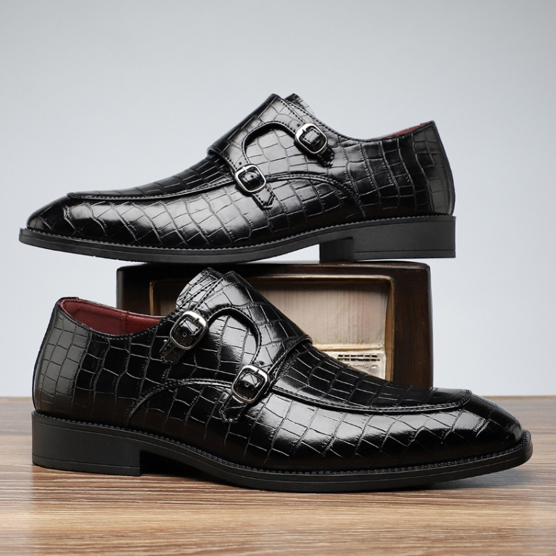 Vittorio Leder Monk Strap Slipper
