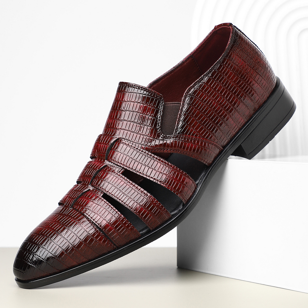 Riviera Leder Slipper