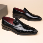 Giorgio Echtes Leder Slipper