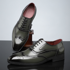 Cambridge Leder Brogue Schnürschuhe