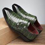 Vittorio Leder Monk Strap Slipper