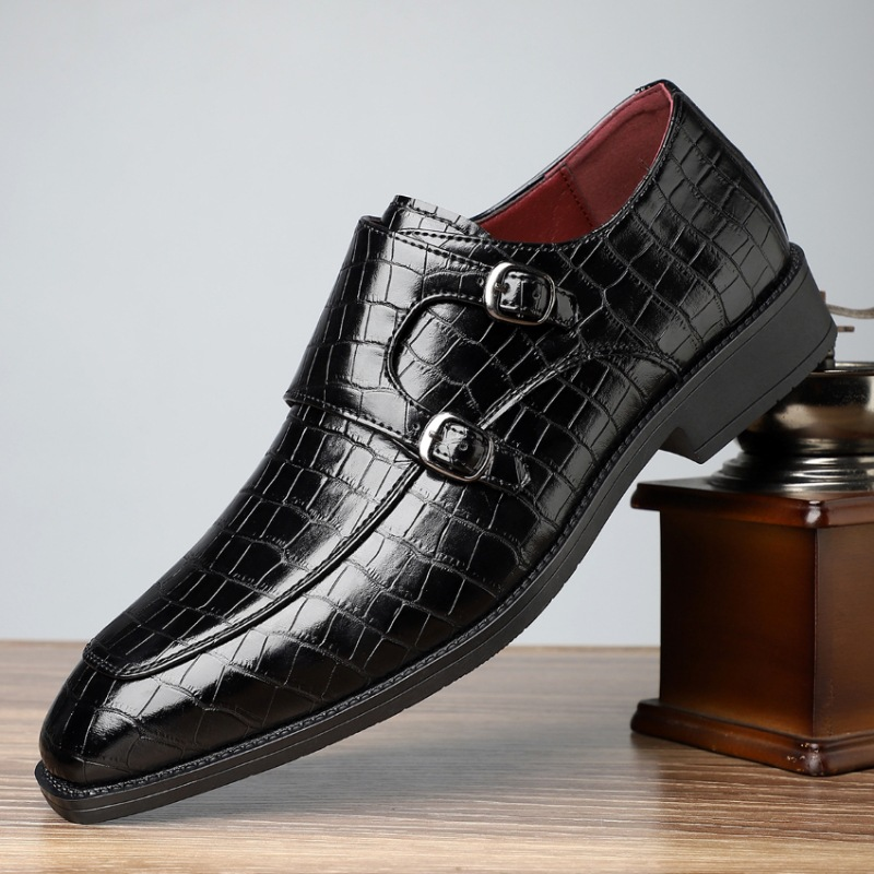 Vittorio Leder Monk Strap Slipper