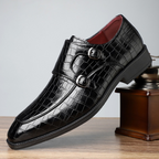 Vittorio Leder Monk Strap Slipper