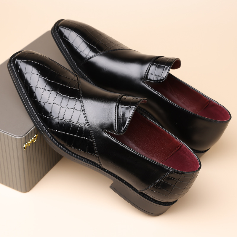 Giorgio Echtes Leder Slipper