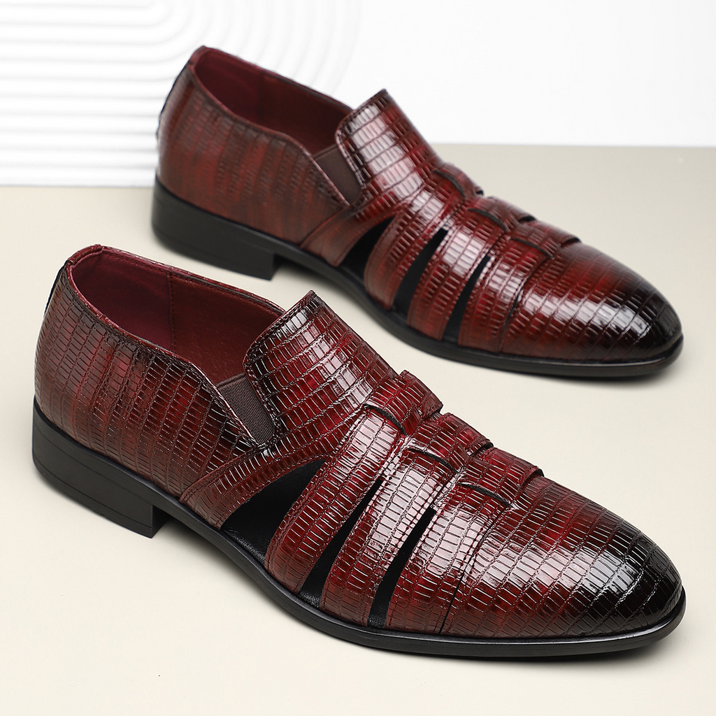 Riviera Leder Slipper